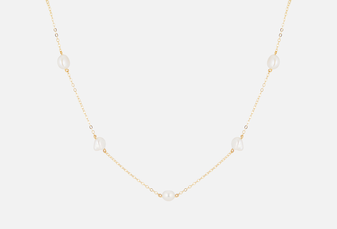 Колье HOLLY JUNE Gently Pearl Chain Necklace 1 шт
