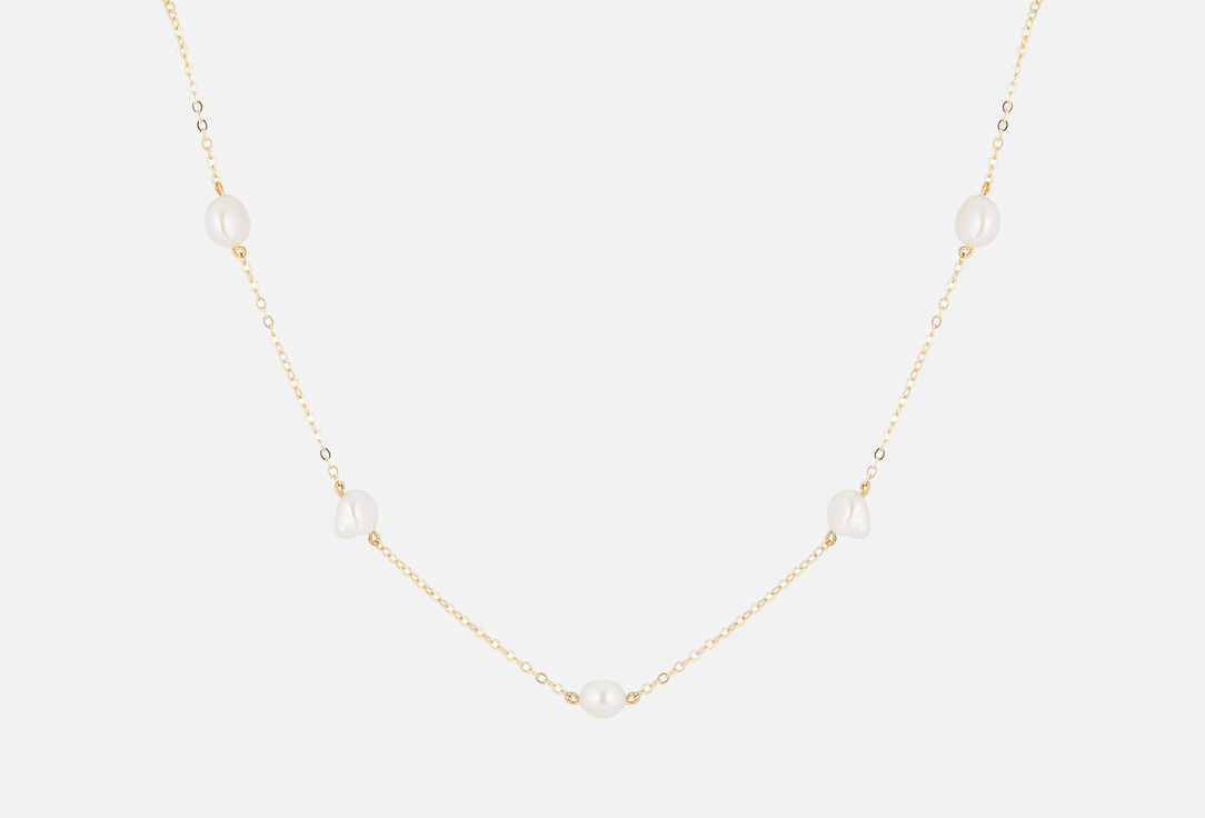 Колье HOLLY JUNE Gently Pearl Chain Necklace 1 шт