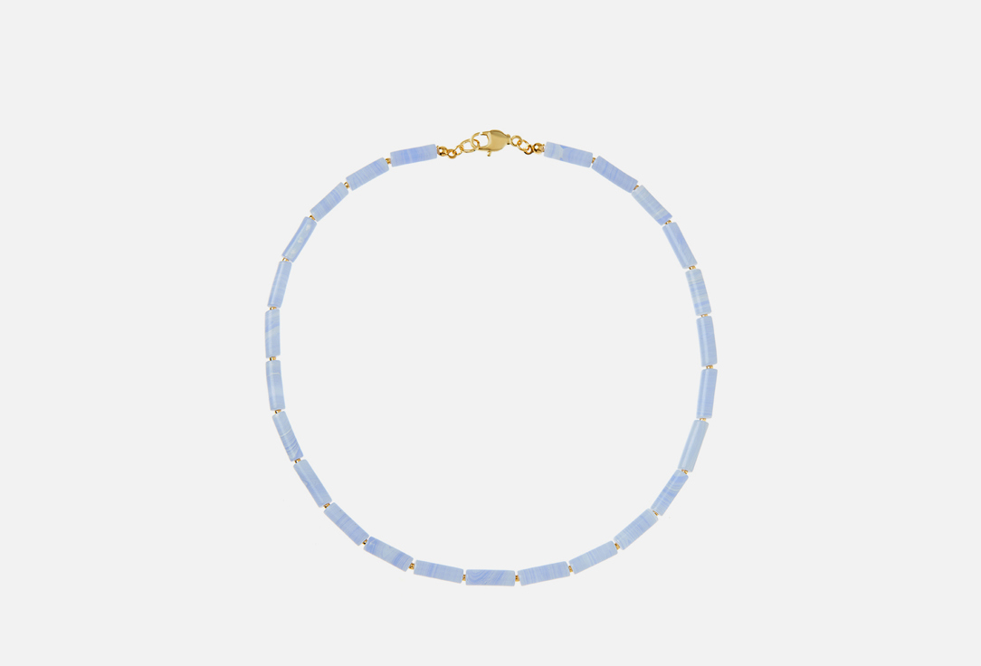 Колье HOLLY JUNE Chalcedony Tube Necklace 1 шт