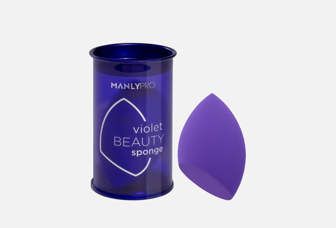 

Спонж для макияжа MANLY PRO, Violet beauty sponge 1 шт