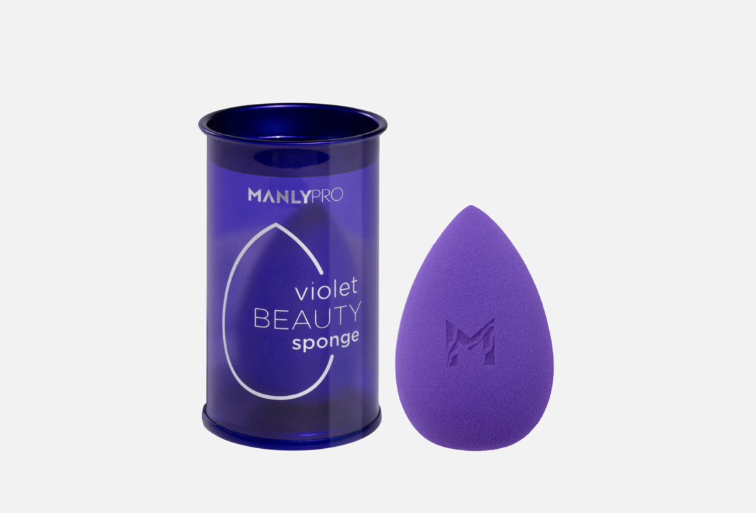 

Спонж для макияжа MANLY PRO, Violet beauty sponge 1 шт