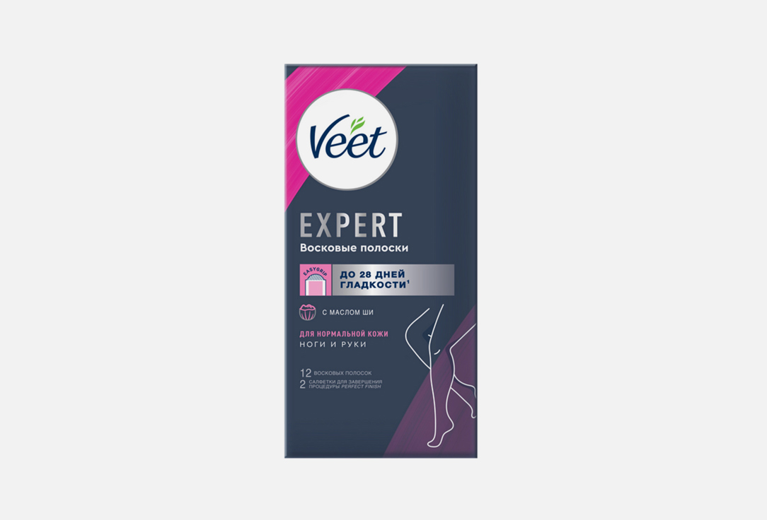 Изображение товара Восковые полоски для тела Veet Expert для нормальной кожи