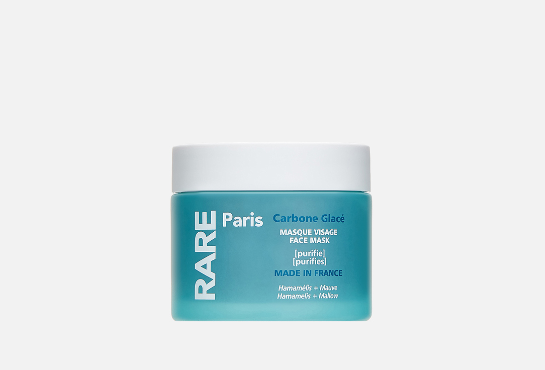 Отшелушивающая маска для лица RARE PARIS CARBONE GLACE DEEP 80 мл