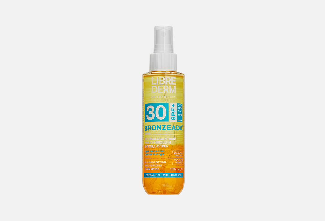 

увлажняющий флюид-спрей, spf30 LIBREDERM, Bronzeada 150 мл