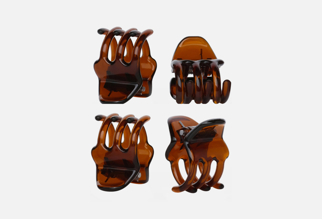 

Краб для волос JANEKE, Бордо 4 шт