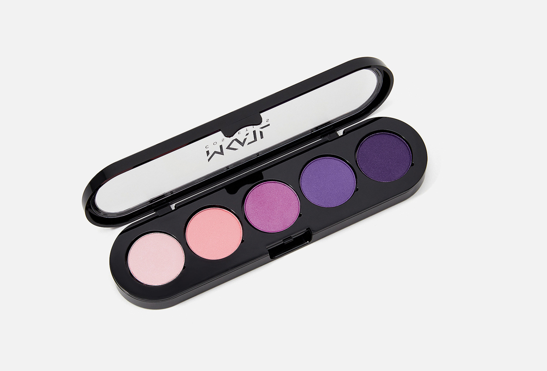 

Палетка теней для век MKATL COSMETICS, 5 eyeshadows palette 12.5 г