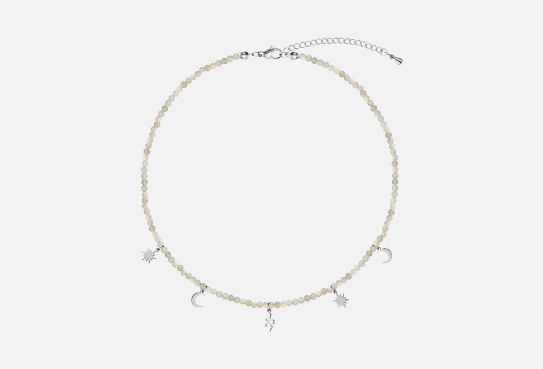 Изображение товара Колье AUDEO ИЗ НАТУРАЛЬНОГО ЛАБРАДОРИТА С ПОДВЕСКАМИ