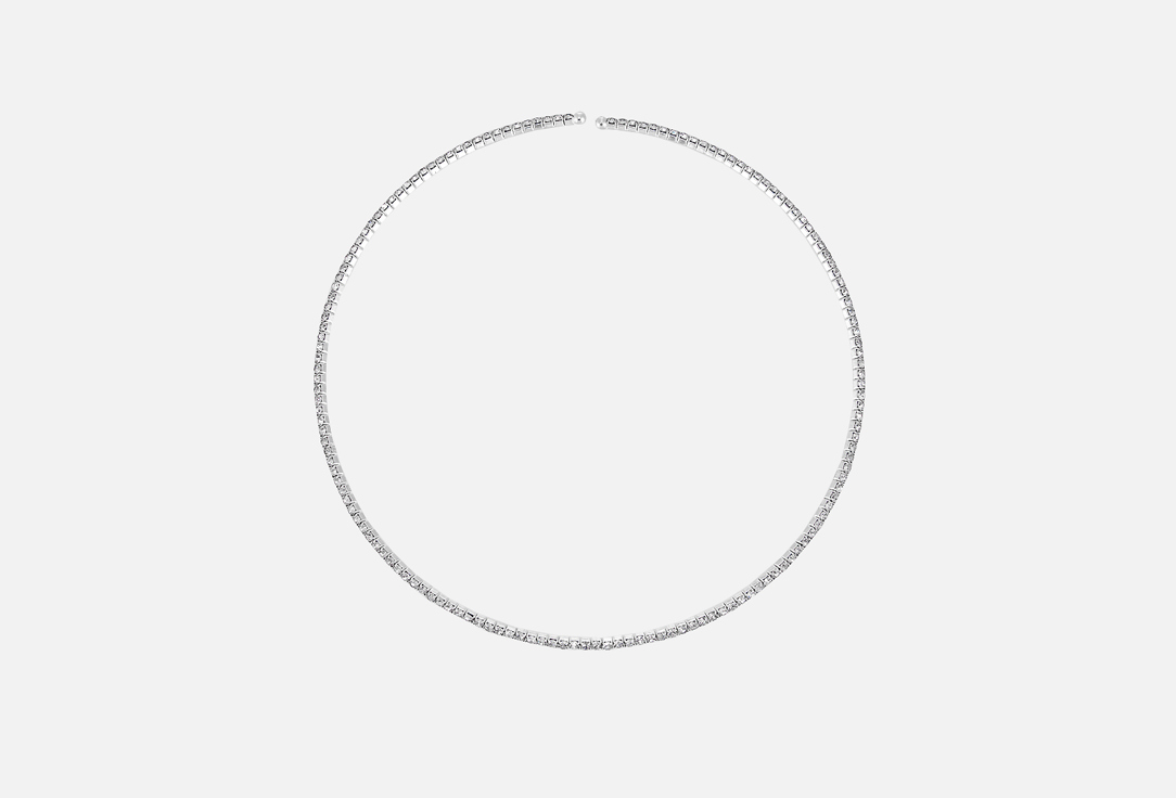 

Колье RUXARA, С камнями серебряный ONESIZE мл