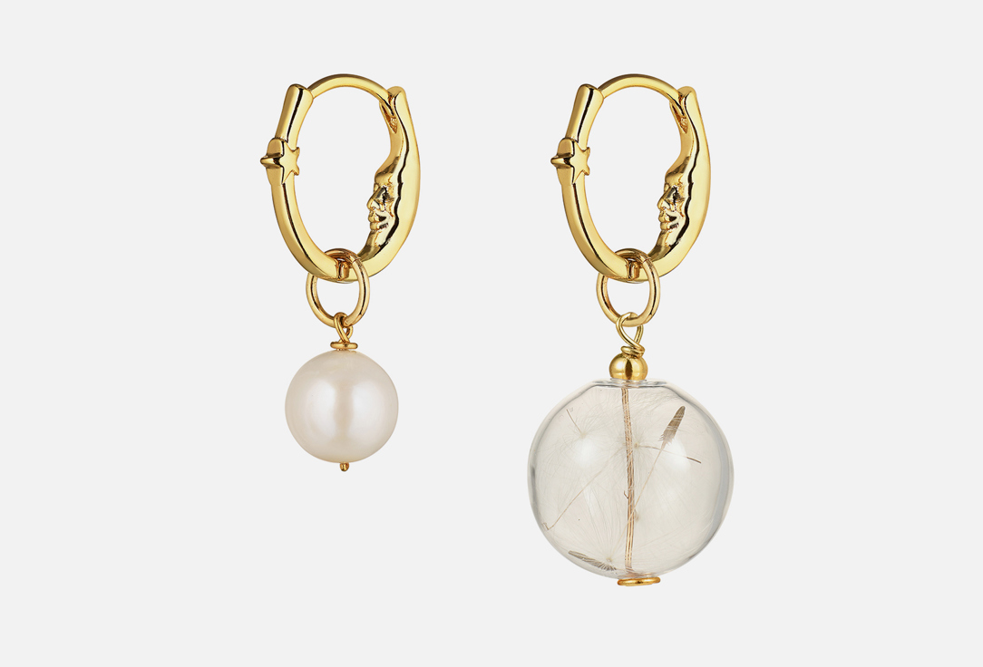 

Серьги AUDEO, ЛЕТНЯЯ НОЧЬ С ОДУВАНЧИКАМИ 2 шт