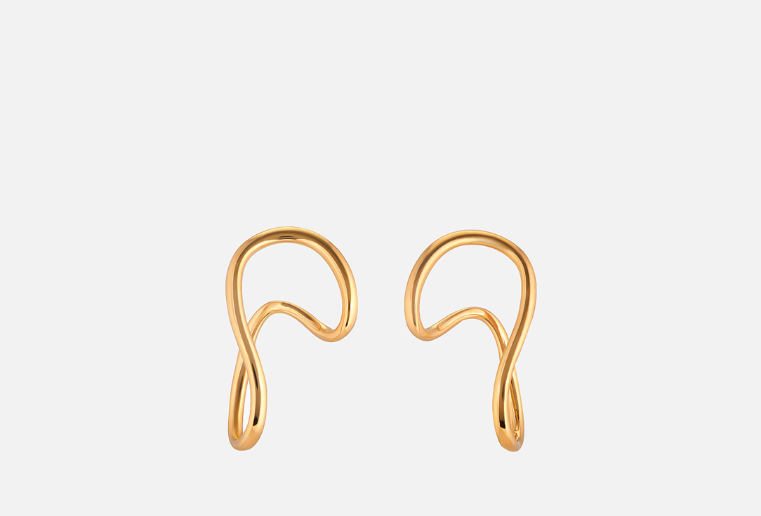 

Серьги RUXARA, Необычной формы золотистые 2 шт