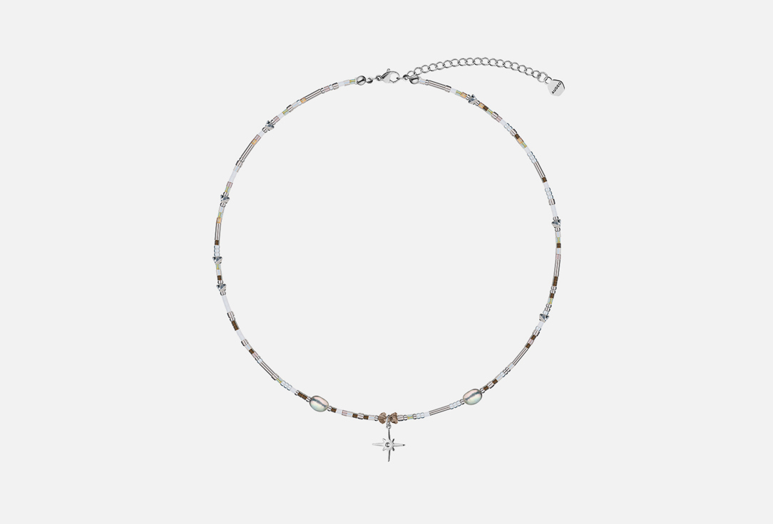 Изображение товара Чокер AUDEO НОЧНАЯ РОСА С ЖЕМЧУГОМ И ПОДВЕСКОЙ ЗВЕЗДОЧКОЙ ЛИЛОВЫЙ