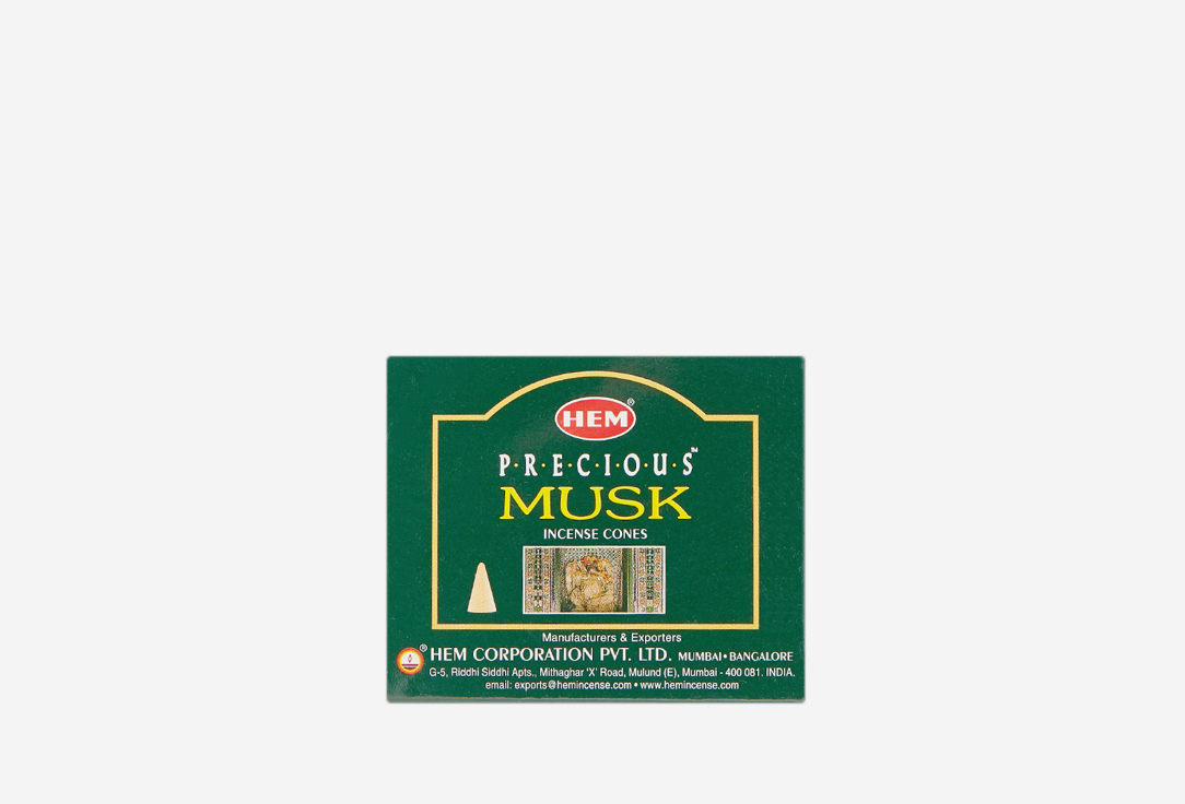 

Благовония HEM, Мускус 10 шт