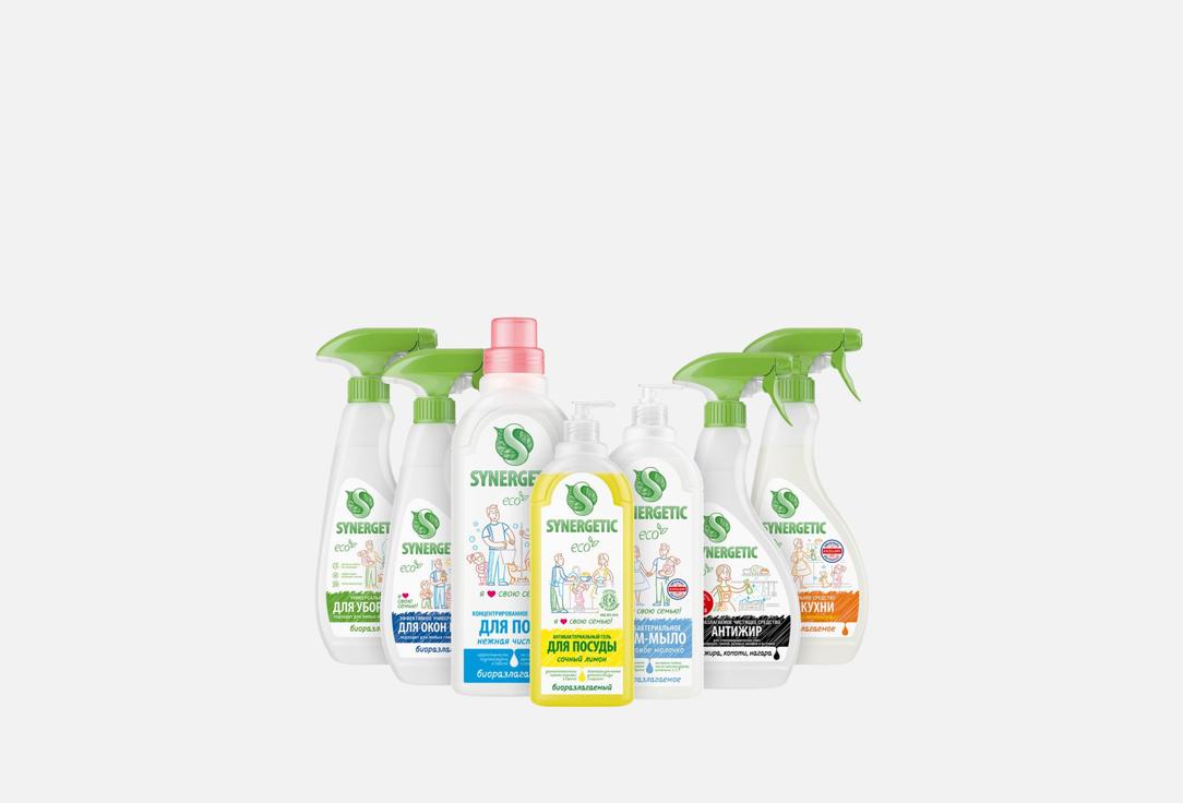 

Набор моющих средств SYNERGETIC, Для кухни и дома 7 шт