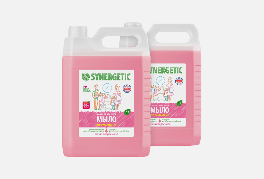 Изображение товара Жидкое мыло для рук и тела Synergetic Аромамагия