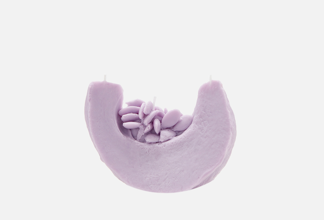 Изображение товара Свеча Unification love Тыква, лиловая, ароматическая, из пчелиного воска