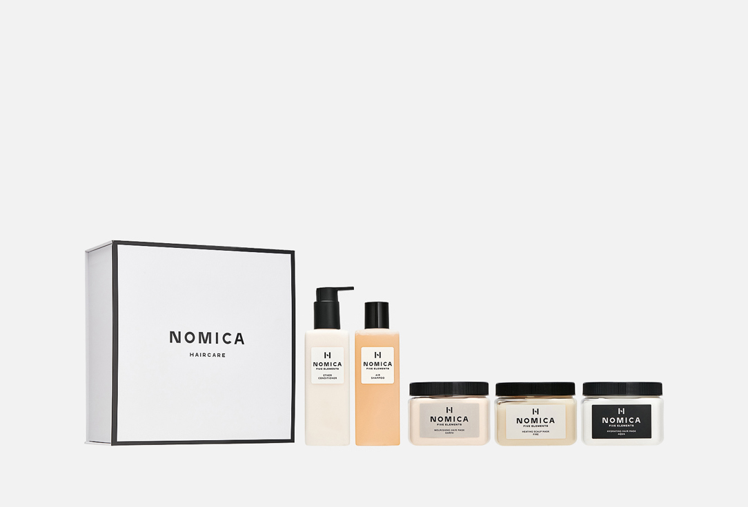 

Подарочный набор для ухода за волосами NOMICA, Five Elements 5 шт