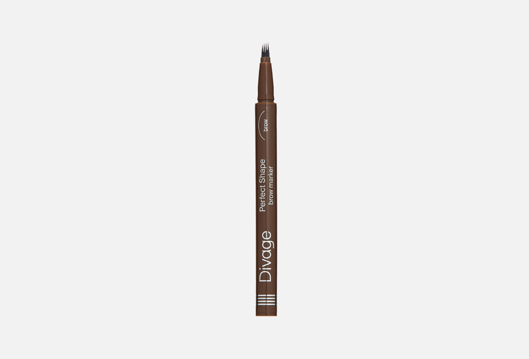 Изображение товара Маркер для бровей Divage Brow marker perfect shape 0.5 мл натуральные оттенки