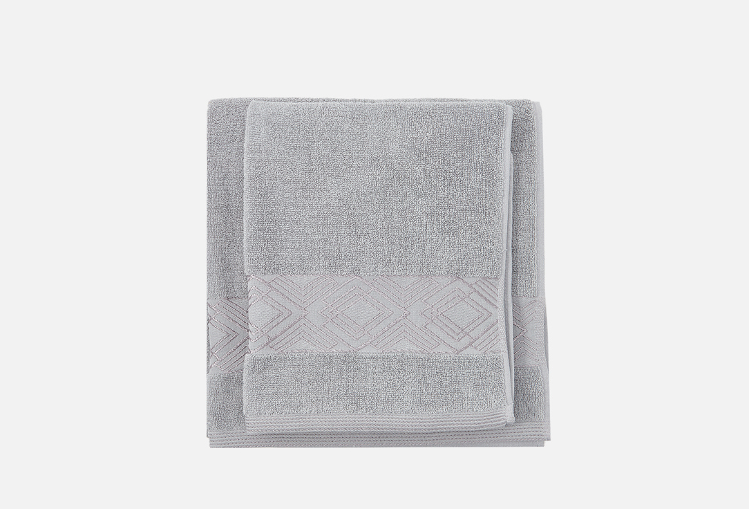 

Набор полотенец махровых WINDSLOW, Серый, Minimalistik, Grey 2 шт