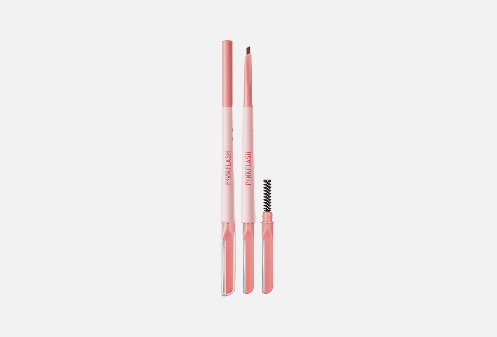 Pink Flash Карандаш для бровей с бритвой Multi-Use Eyebrow Pencil GB01 ...