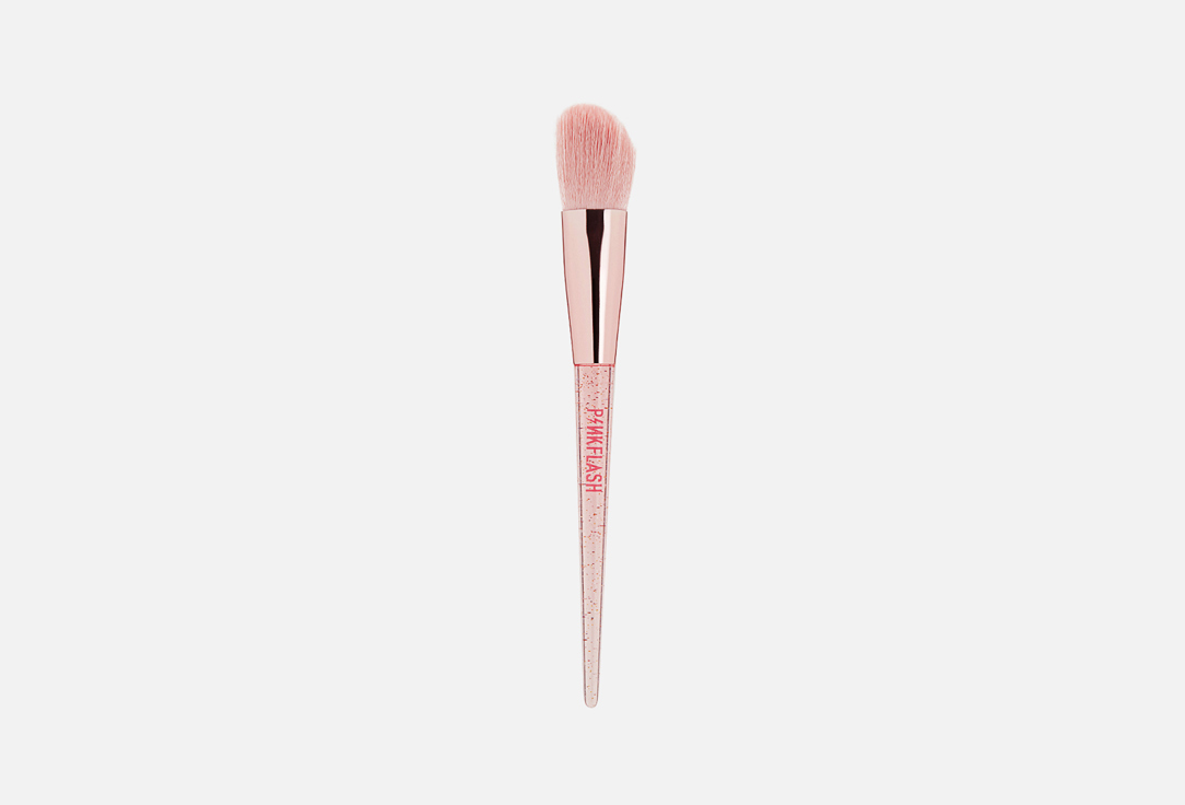 Скошенная кисть для контуринга Pink Flash Oblique Contour Brush 