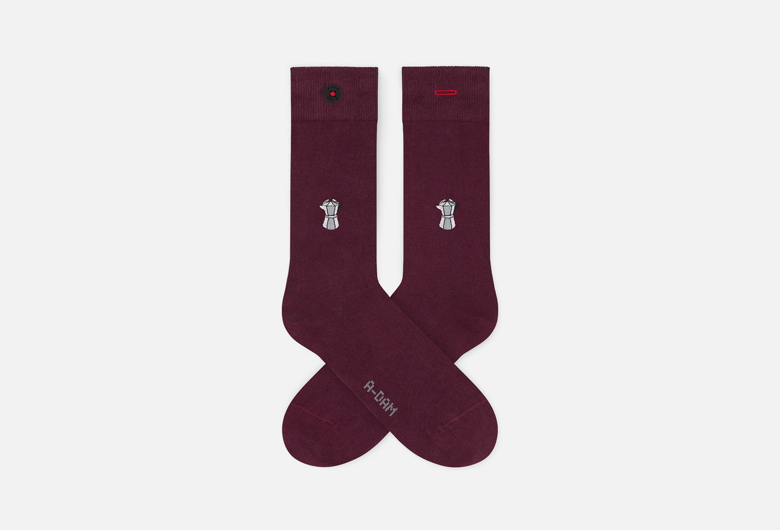 A-dam Носки Burgundy percolator Burgundy 41-46 — купить, цена в Москве