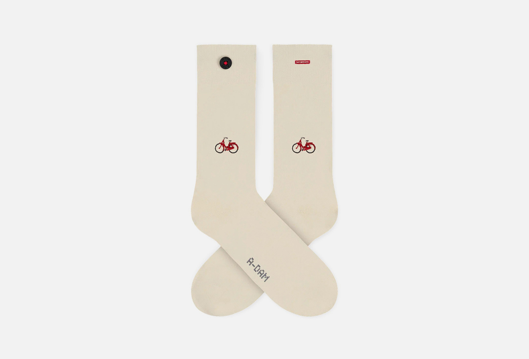 Изображение товара Носки A-dam Undyed bike экологичные высокие для мужчин и женщин
