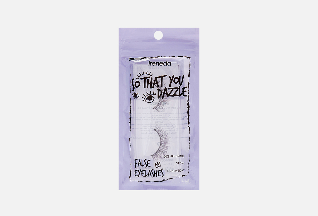Накладные ресницы IRENEDA So That You Dazzle False Eyelashes TL01 Angel 2 шт