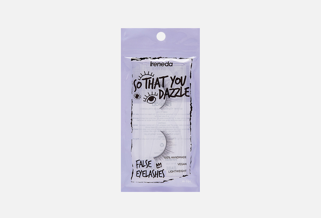 Накладные ресницы IRENEDA So That You Dazzle False Eyelashes TL02 Baby  2 шт