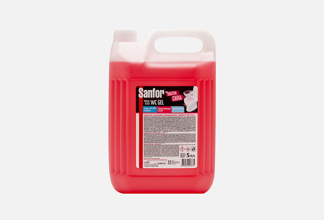 Гель для чистки SANFOR Ultra Strength 5 л