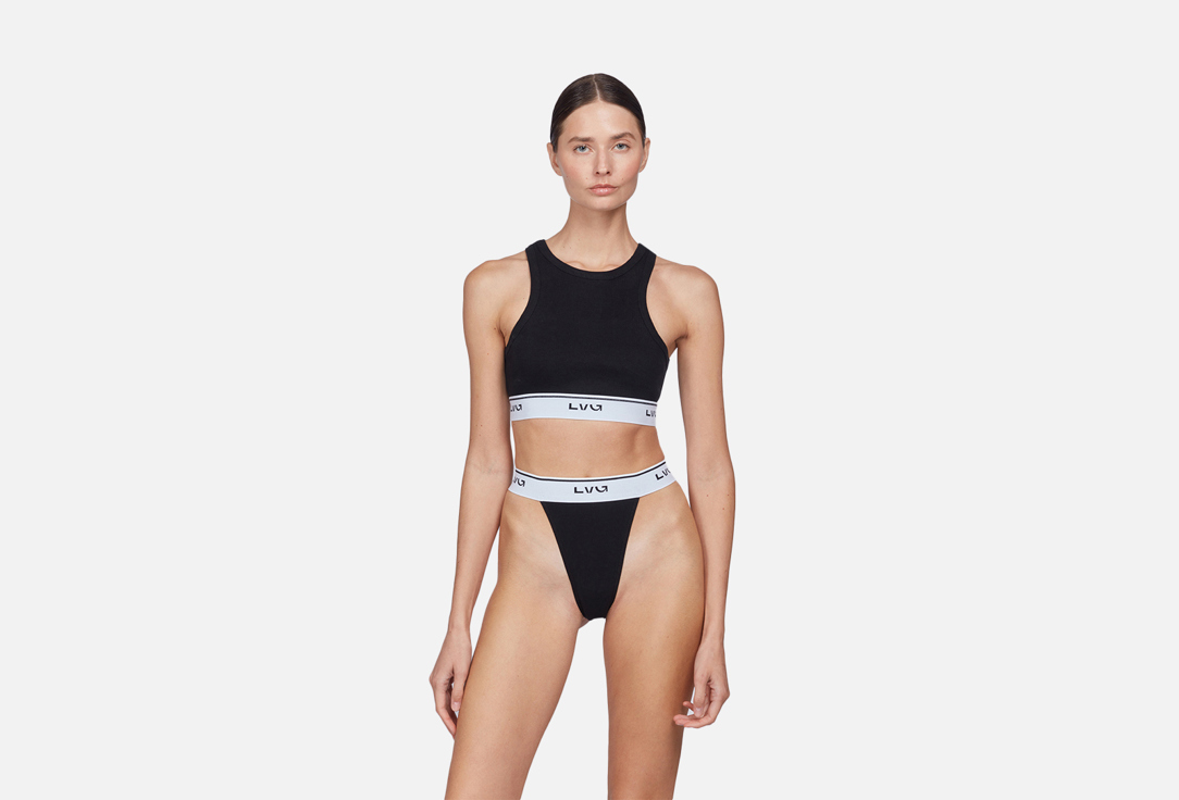 Изображение товара Стринги с высокой посадкой LVG stop overthinking