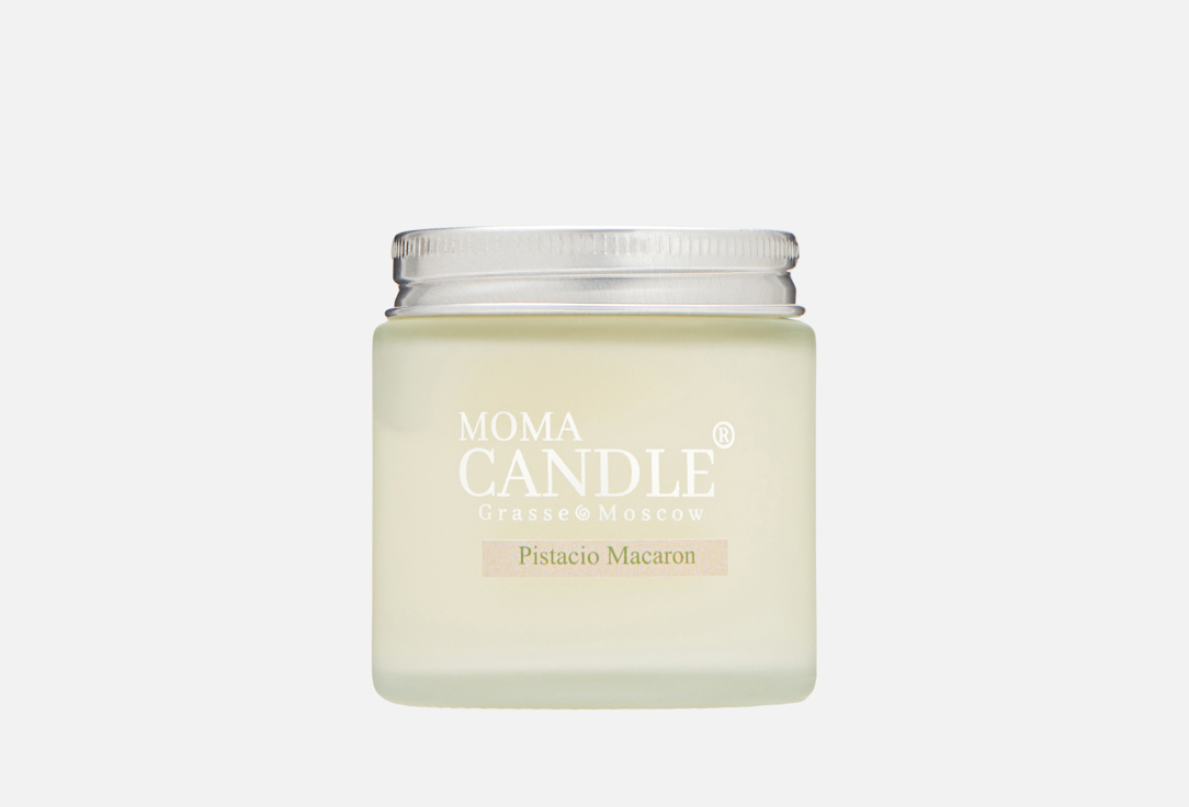 Изображение товара Ароматическая свеча MOMACANDLE Pistacio Macaron натуральный кокосовый воск