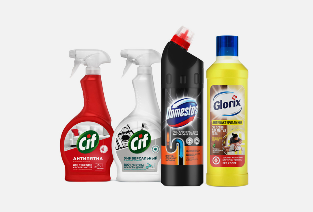 

Набор для уборки СИФ, Pet 4 шт