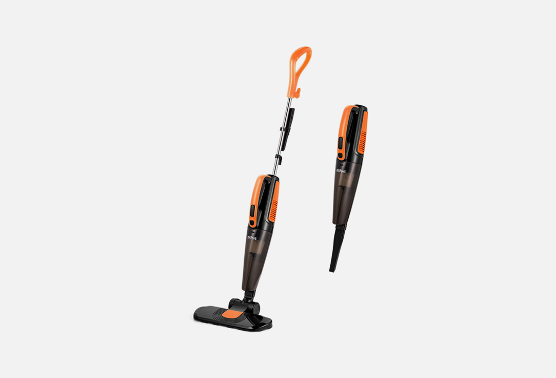 Вертикальный пылесос KITFORT KT-5180-2 black-orange 1 шт