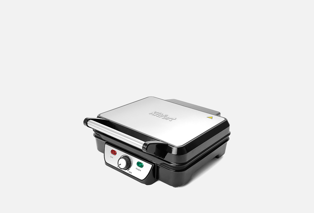 Изображение товара Электрогриль Kitfort KT-1626 контактный с регулятором и антипригарным покрытием