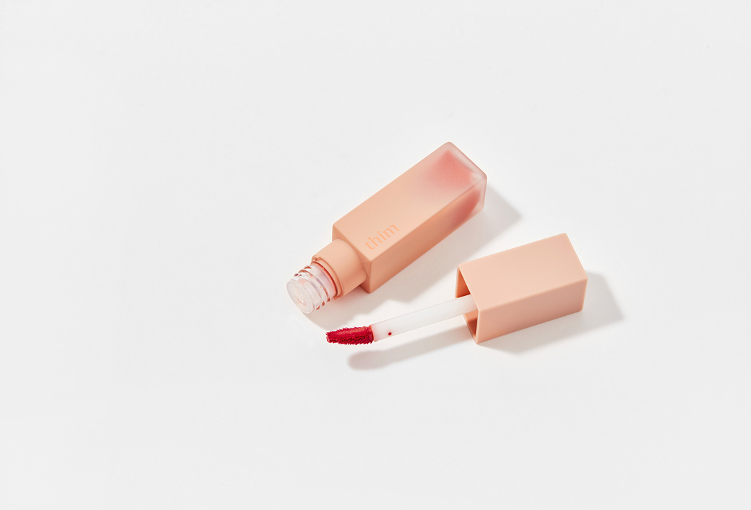 Сатиновый блеск-глазурь для губ Thim Satin lip glaze 02, Haze coral