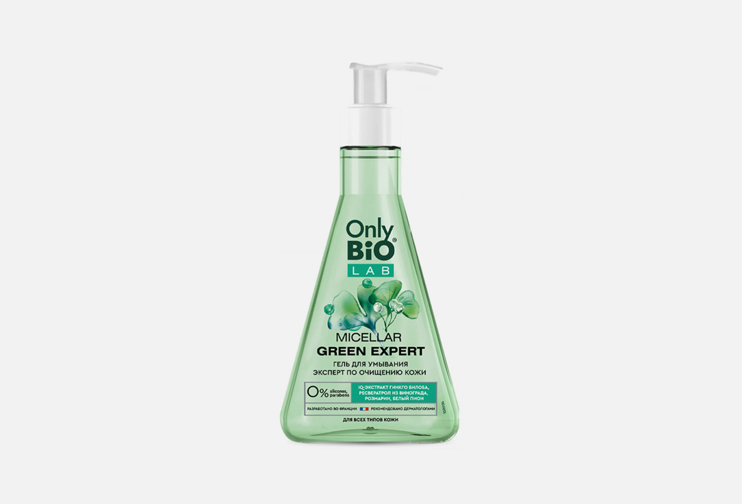 Гель для умывания ONLY BIO LAB MICELLAR GREEN EXPERT 245 мл