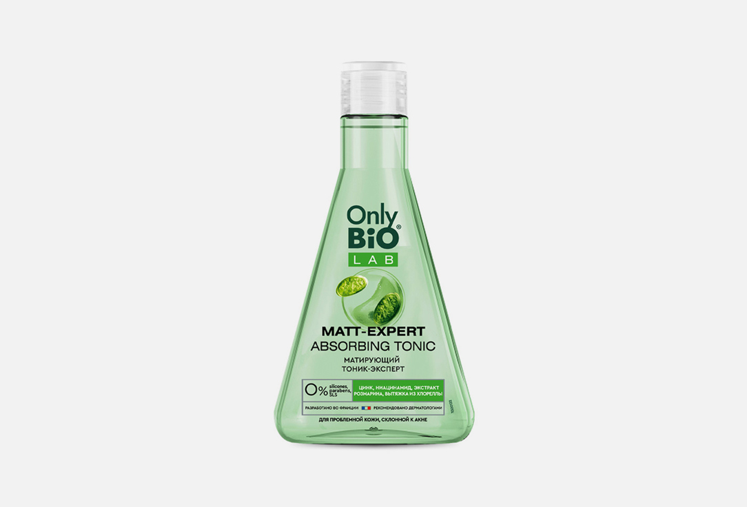 

Тоник для лица ONLY BIO, LAB MATT-EXPERT ABSORBING TONIC 245 мл