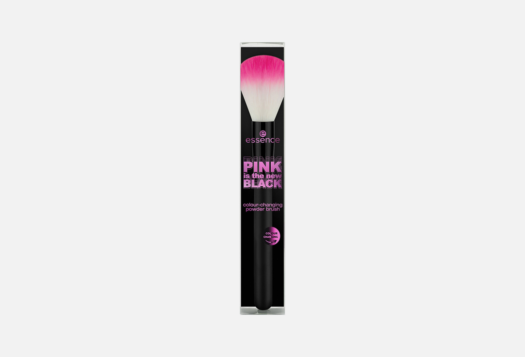 Кисть для пудры Essence PINK is the new BLACK  powder brush 01, Does it come in pink? Yes!