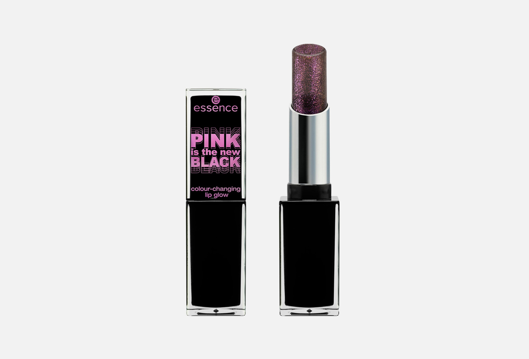Помада для губ Essence PINK is the new BLACK colour-changing lip glow 01, The pink is yet to come