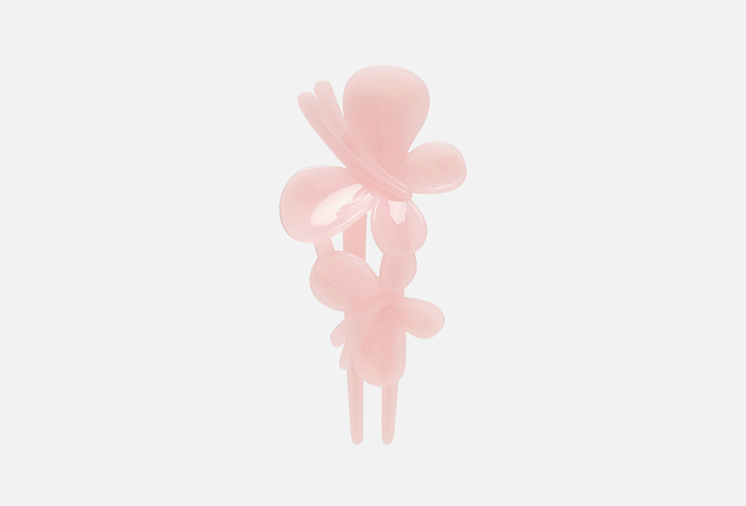 Изображение товара Заколка-зажим для волос KosmoShtuchki Цветы розовый