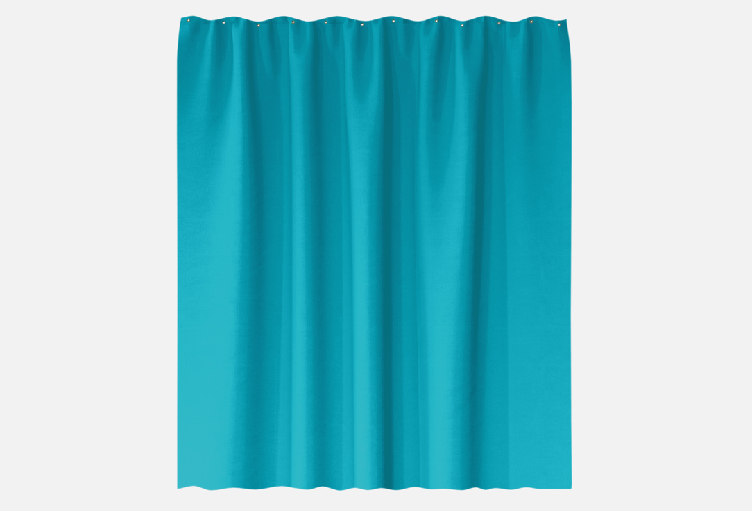 Изображение товара Штора для ванной комнаты Moroshka Bright Colors, azure