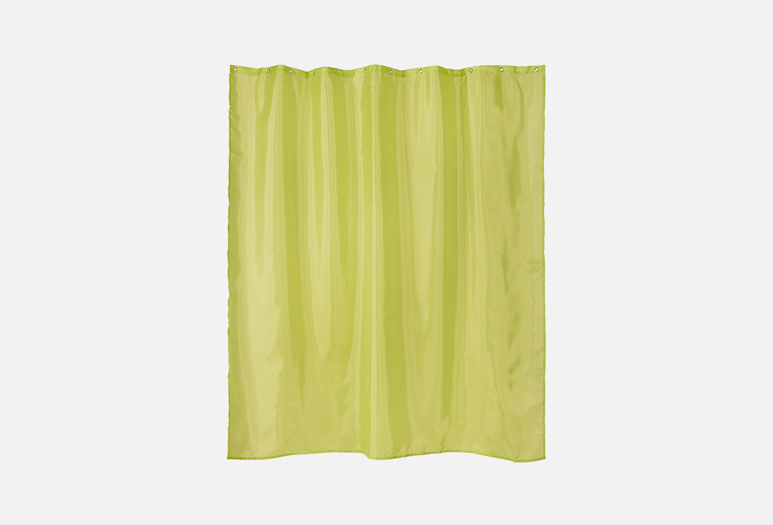 Занавеска (штора) для ванной комнаты Moroshka Bright Colors, green 