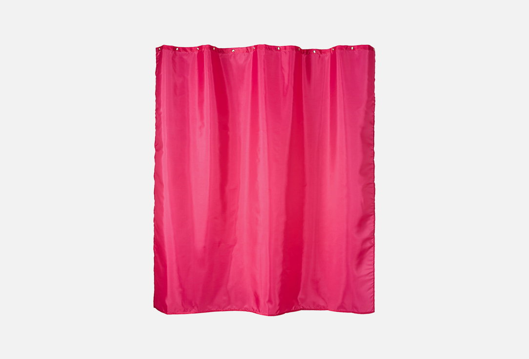 Занавеска (штора) для ванной комнаты Moroshka Bright Colors, pink 