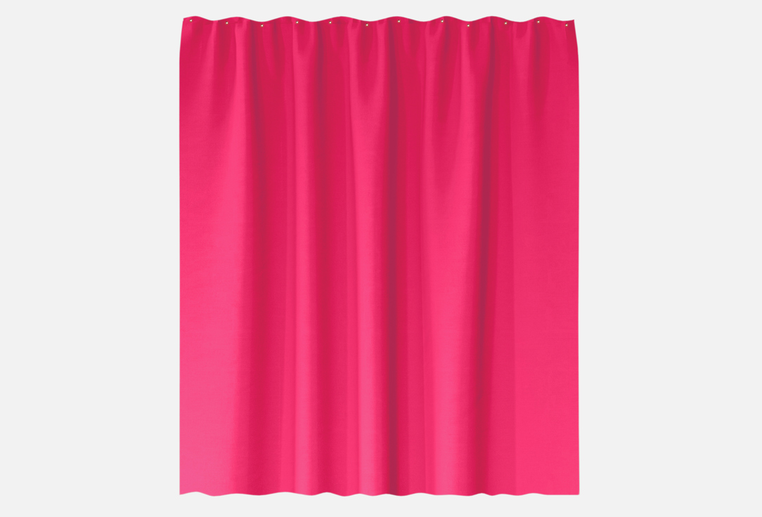 Изображение товара Штора для ванной комнаты Moroshka Bright Colors, pink