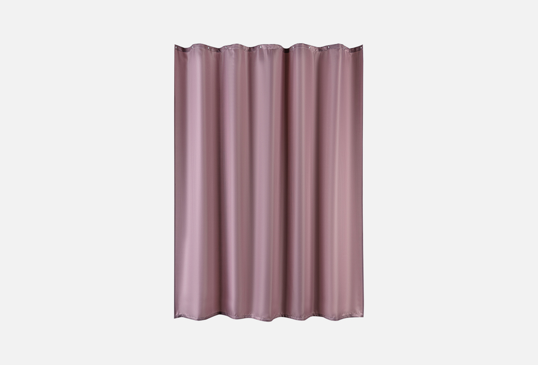 Занавеска (штора) для ванной комнаты Moroshka Ephir, pink 