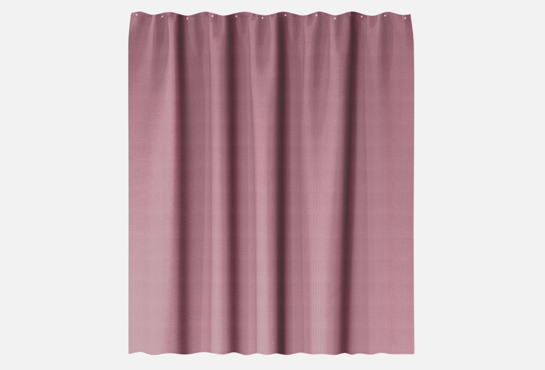 

Штора для ванной комнаты MOROSHKA, Розовый, Ephir, pink 1 шт