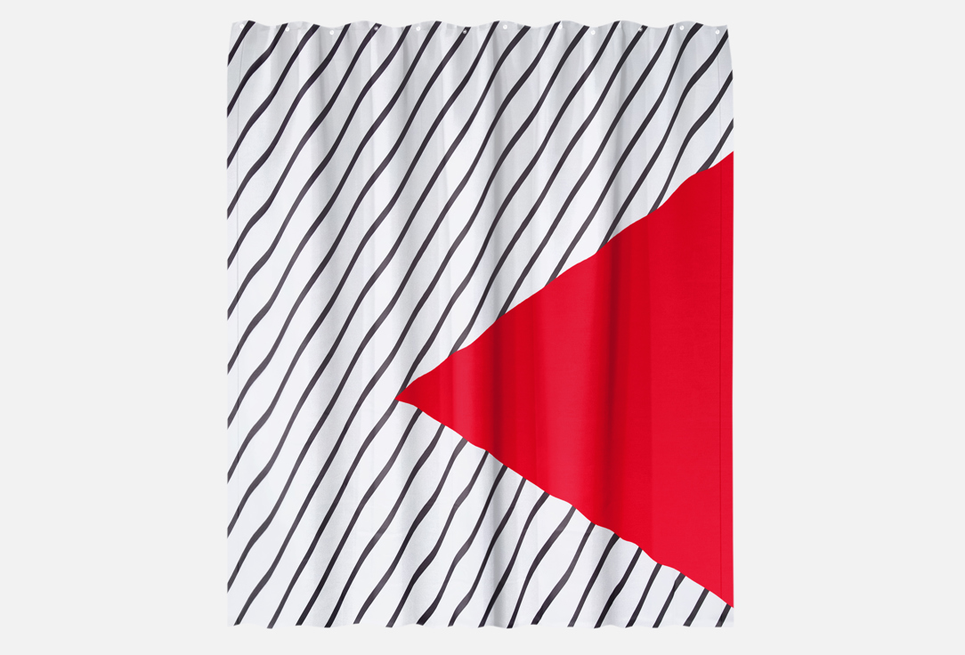 Изображение товара Штора для ванной Moroshka Memphis 180х200 см водонепроницаемая из полиэстера