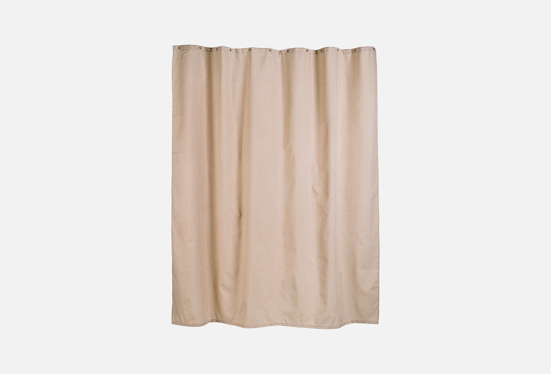 Занавеска (штора) для ванной комнаты Moroshka Naturel, beige 