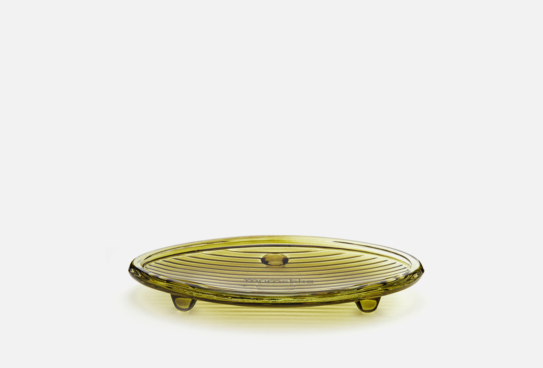 

Мыльница MOROSHKA, Зеленый, Teriberka, green 1 шт