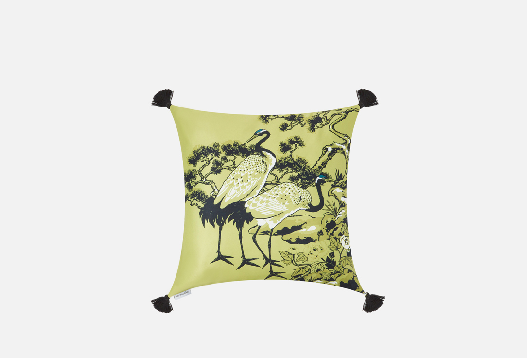 Изображение товара Декоративная подушка Moroshka Kitayskaya, yellow, blue, 40х40